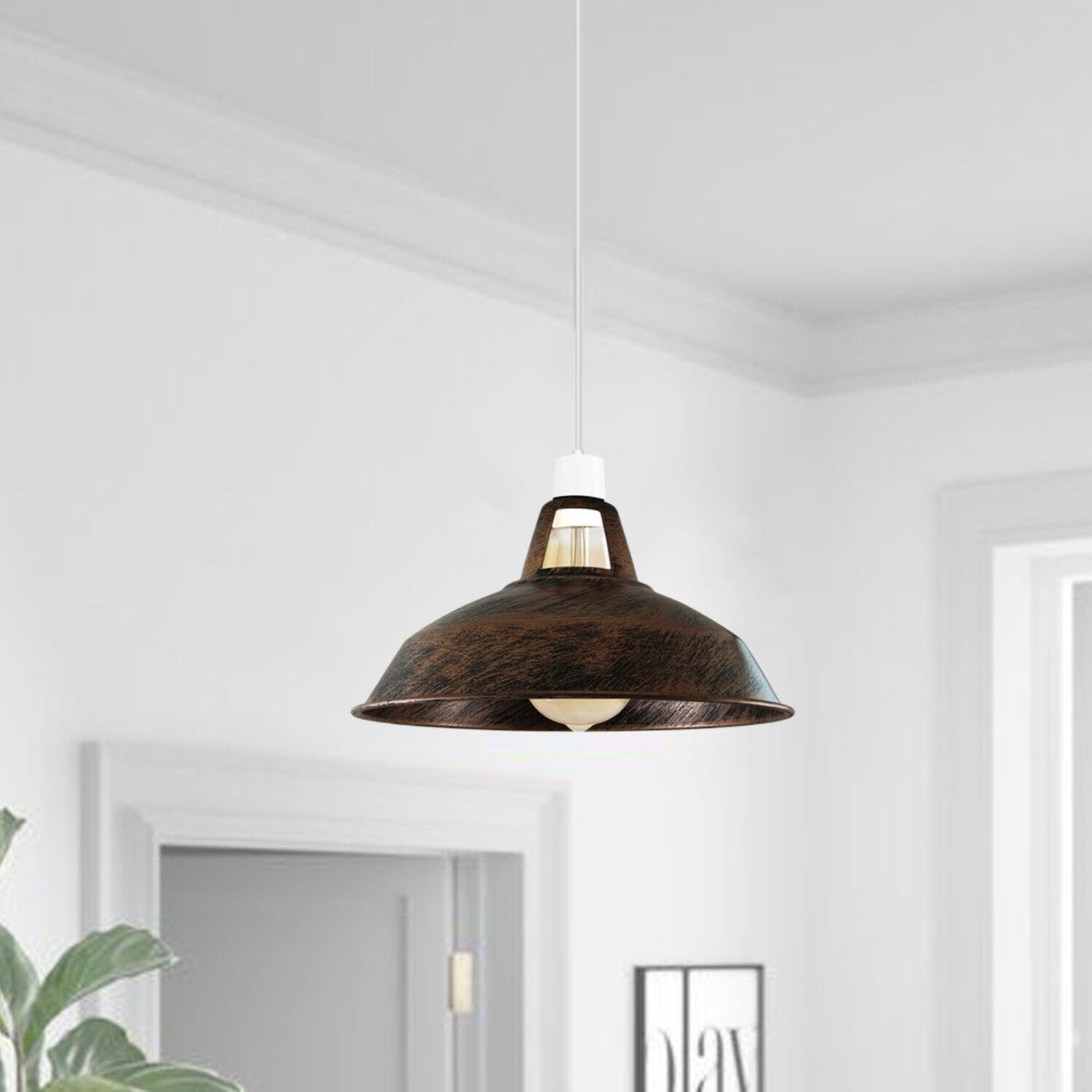 retro pendant industrial