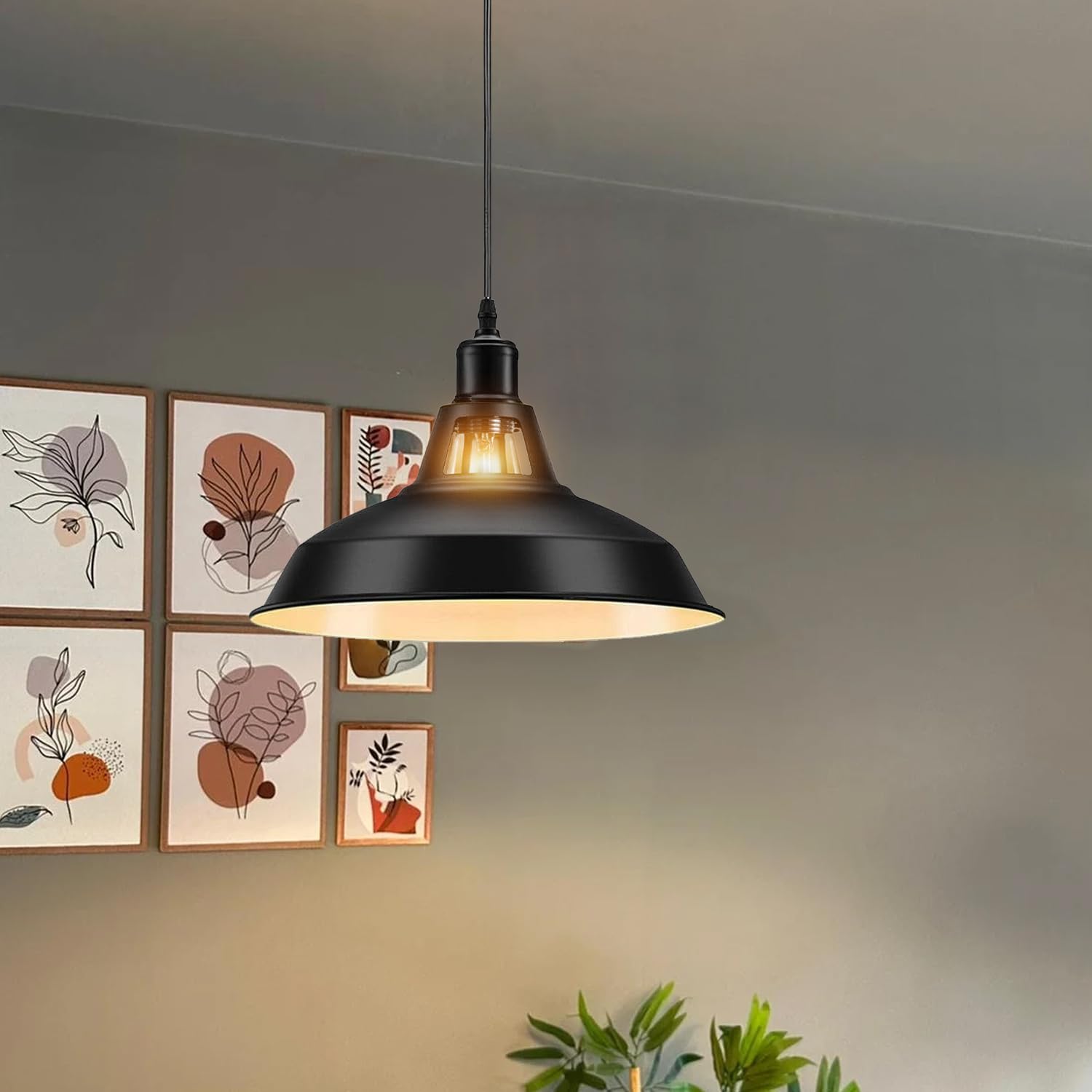 industrielle mit vintage-decke