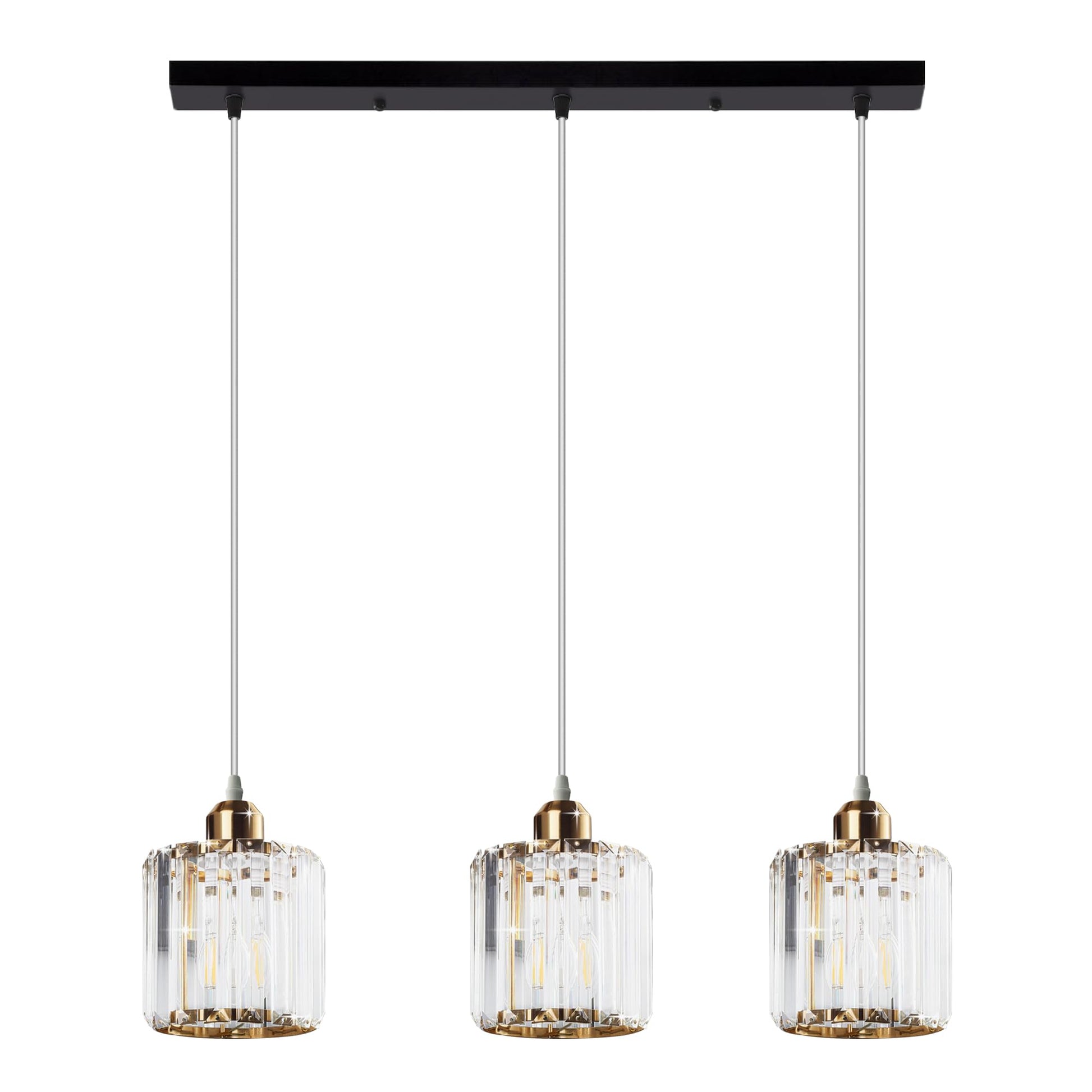 shade with pendant led crystal