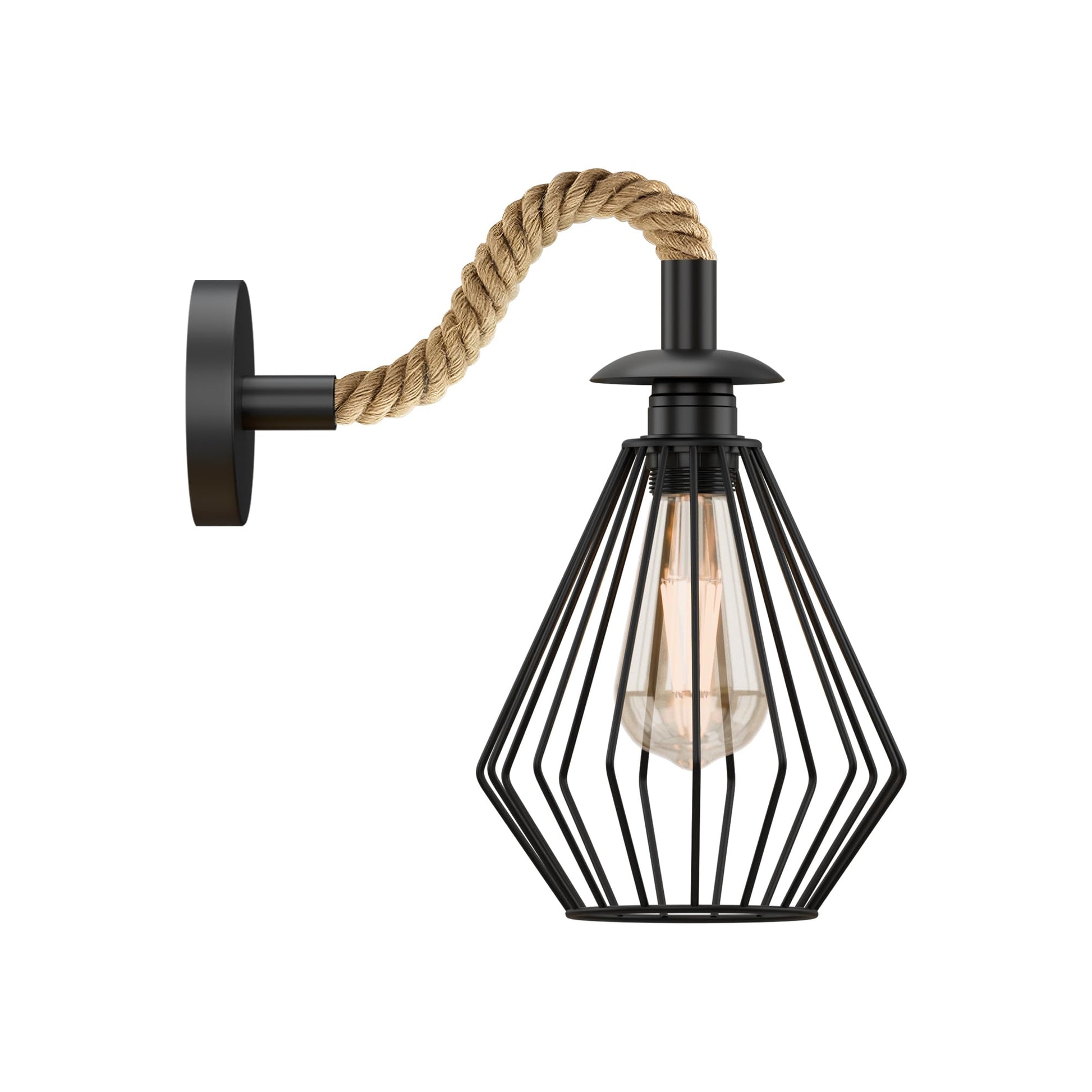 table industrial lamp shade