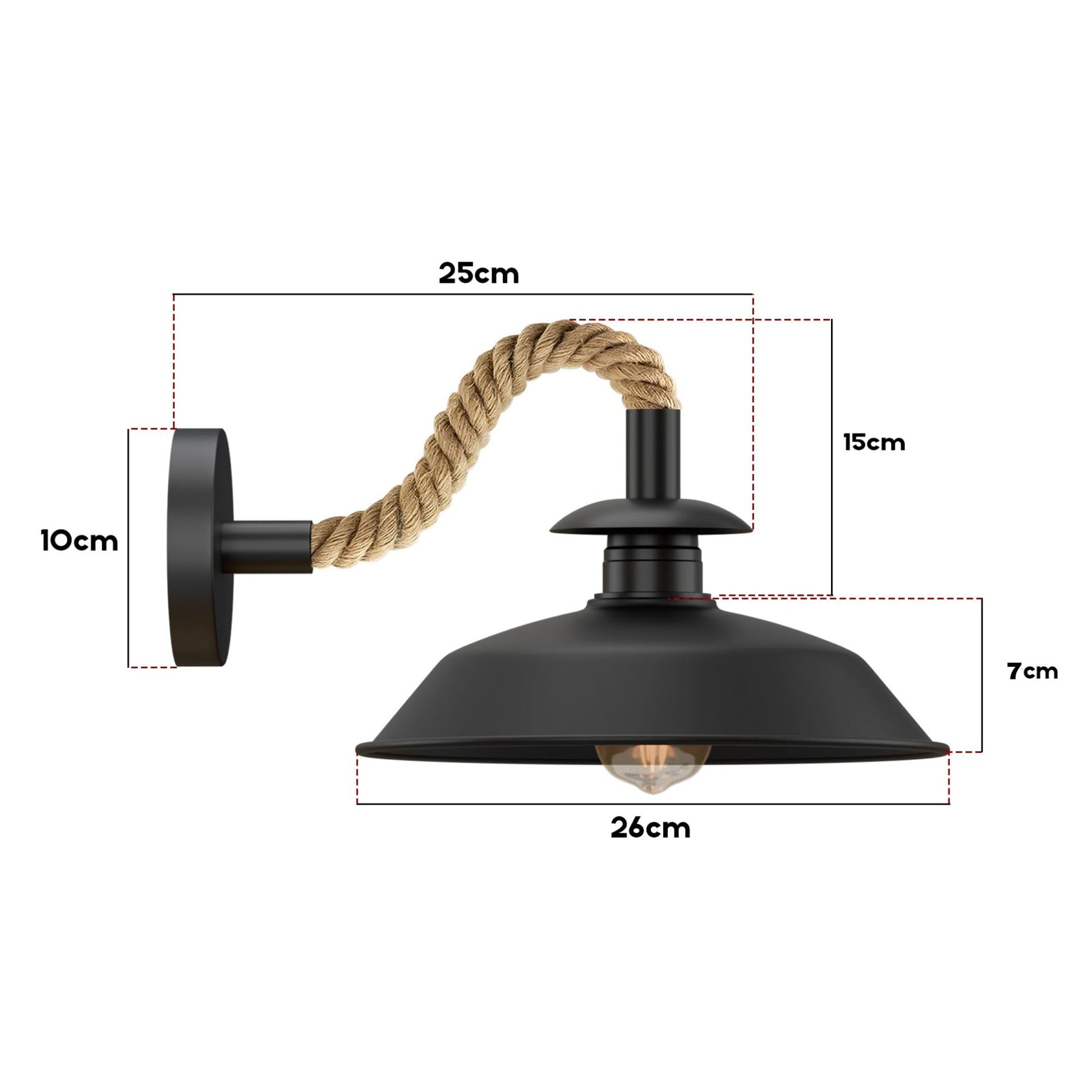 wall led lamp industrial