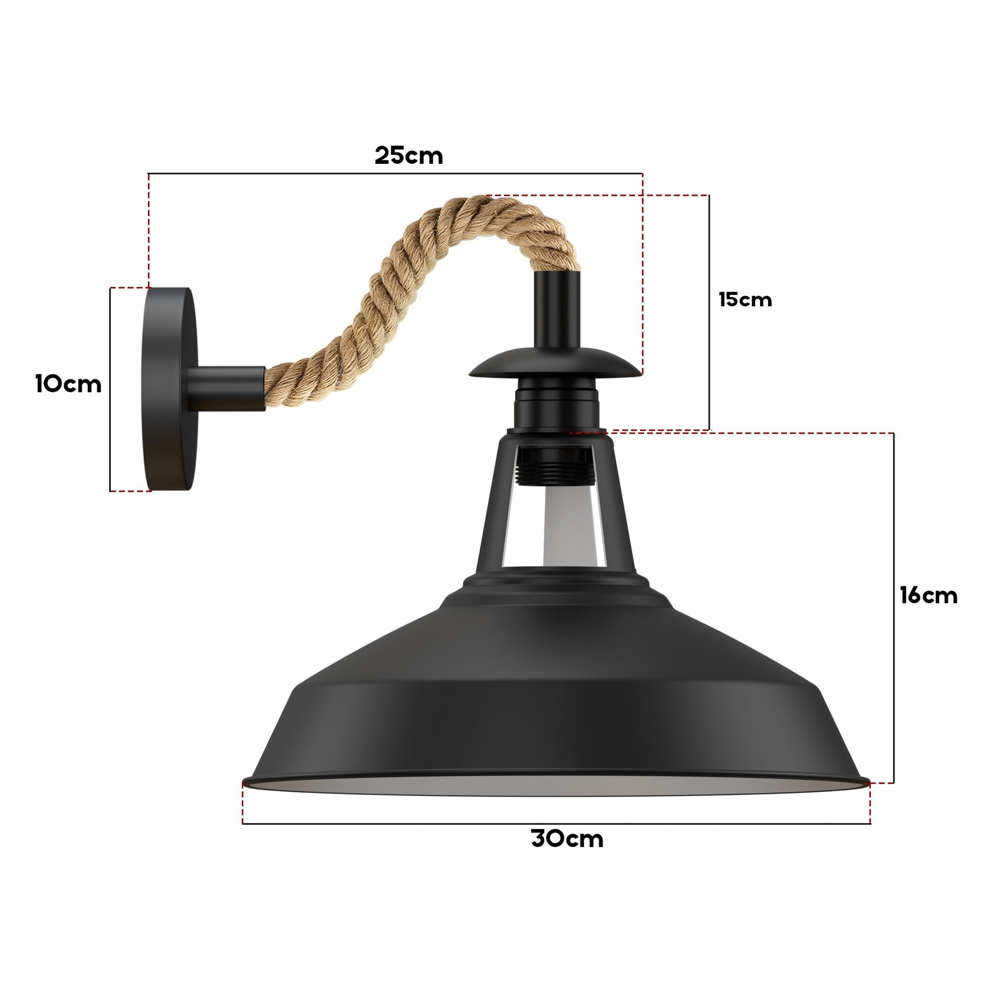 wall led lamp industrial