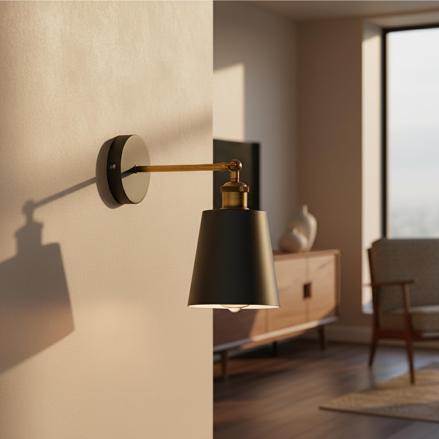 style metal retro shade indoor