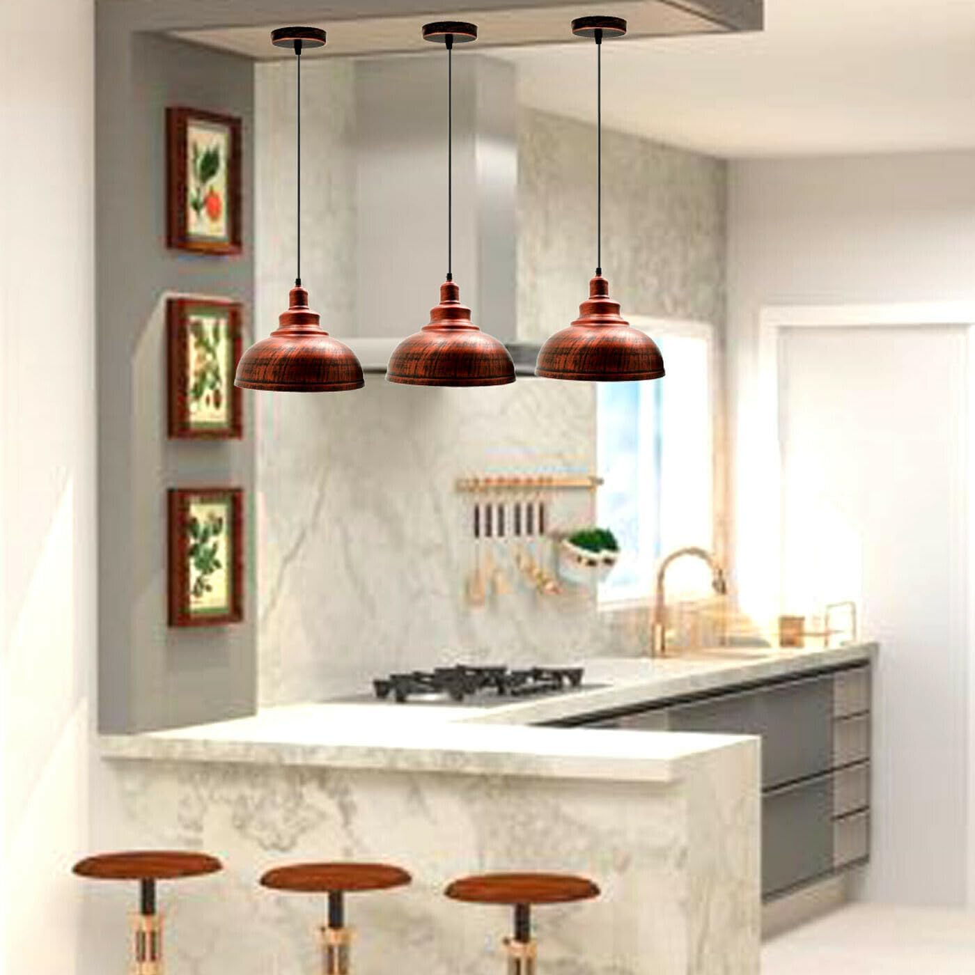 light vintage fixture pendant
