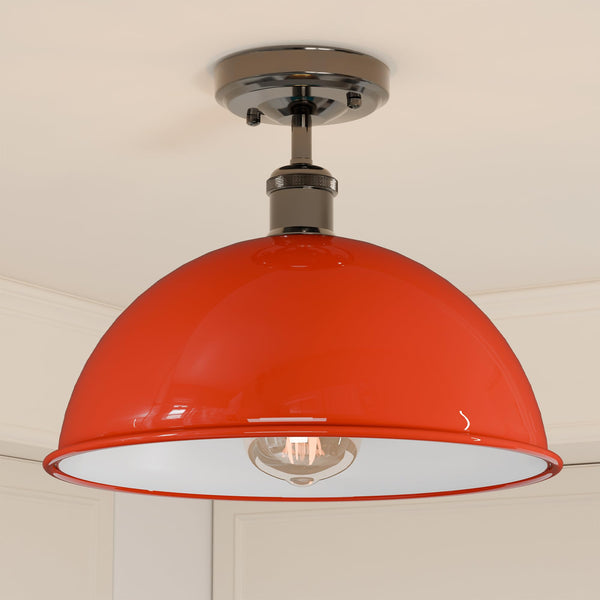 Plafoniera Da Soffitto A 5 Luci In Metallo Cromato E Gocce In Vetro Plafoniera Da Soffitto A 5 Luci In Metallo Cromato E Gocce In Vetro