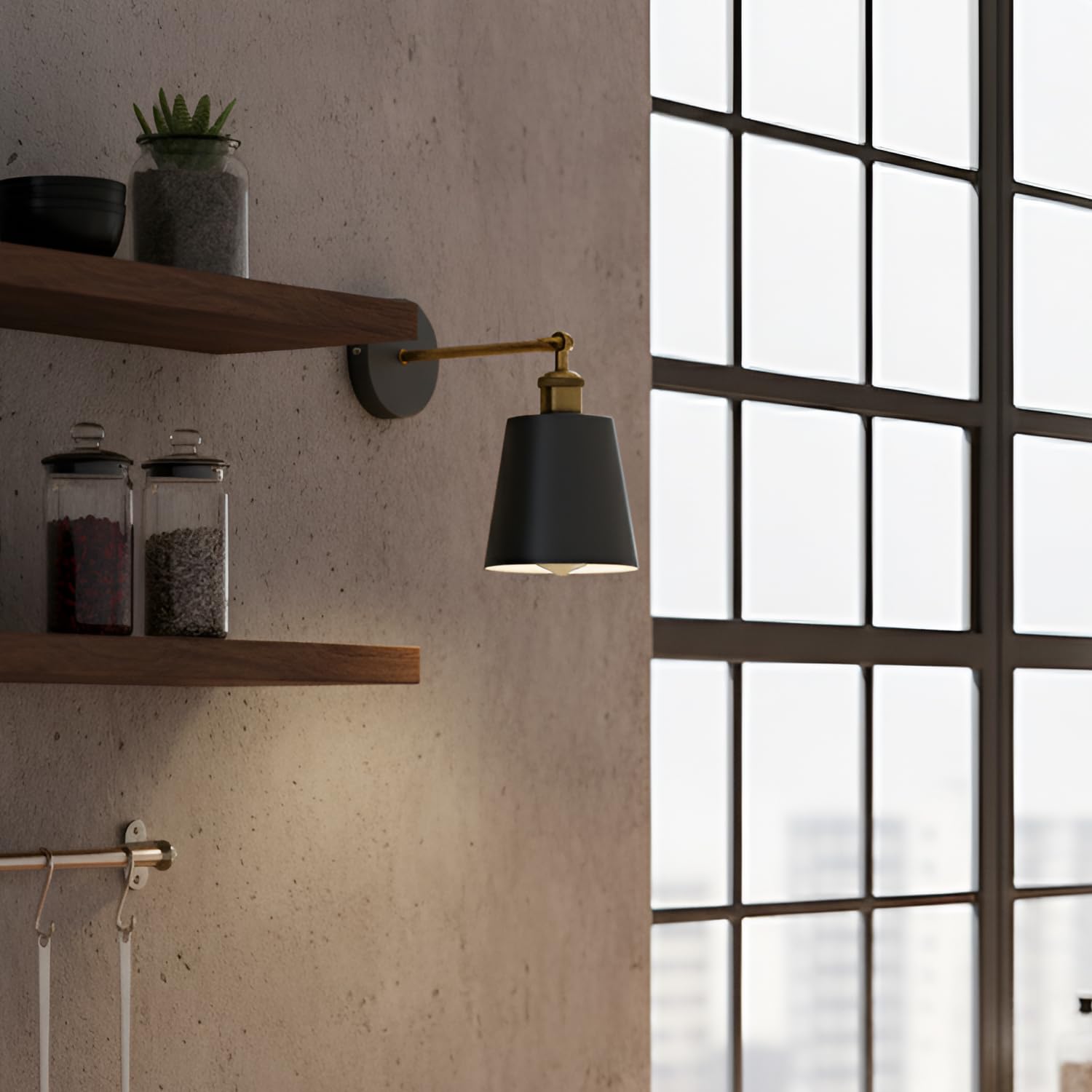 style metal retro shade indoor