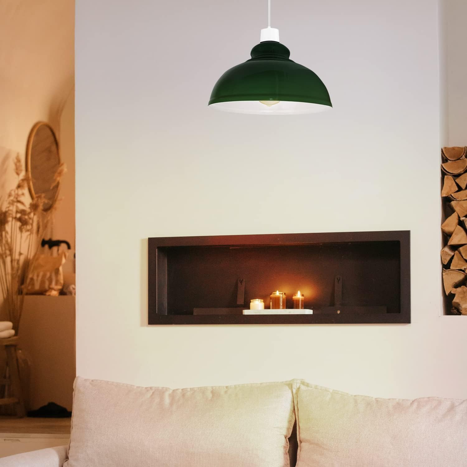 ceiling led retro style light