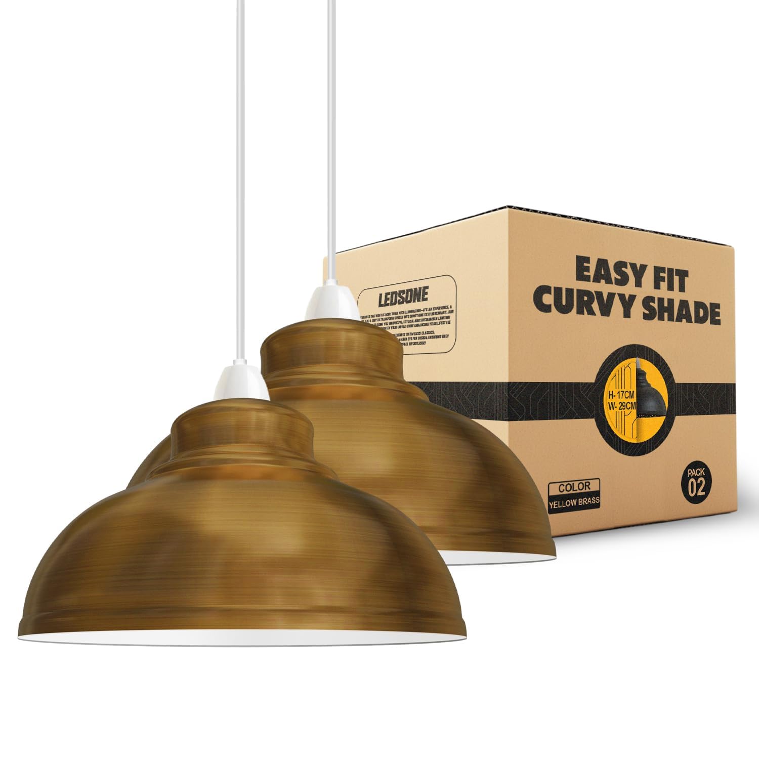 ceiling led retro style light