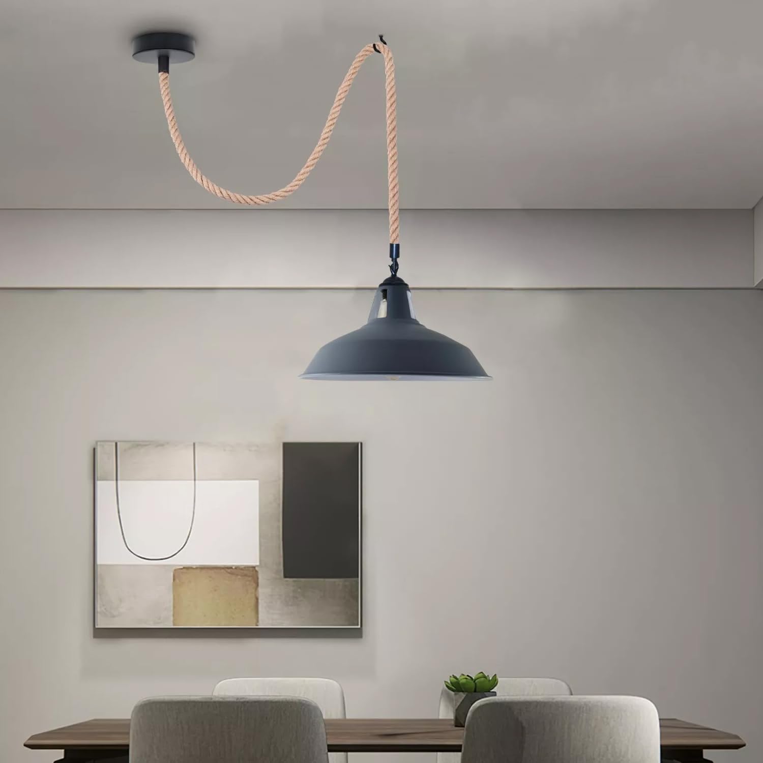 mit led-deckenleuchte dimmbark