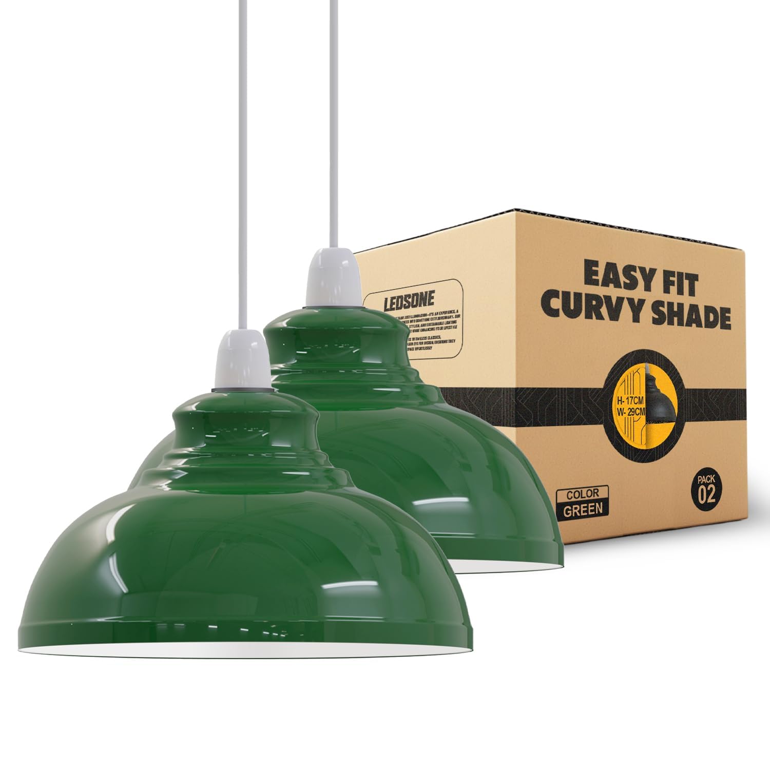 ceiling led retro style light