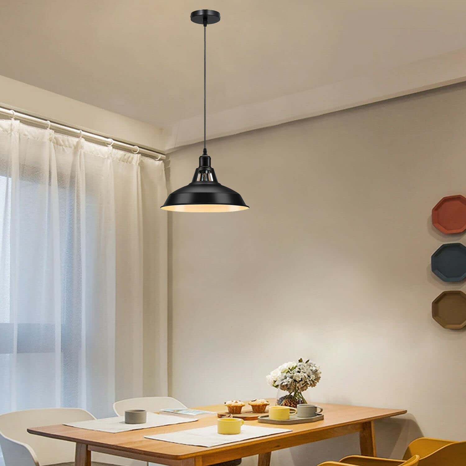 industrielle mit vintage-decke