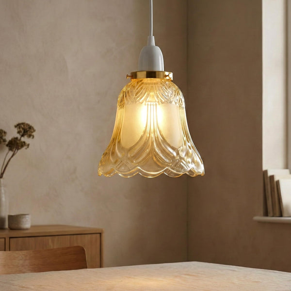 Glaslampenschirm im Vintage-Stil für Pendelleuchten~3760