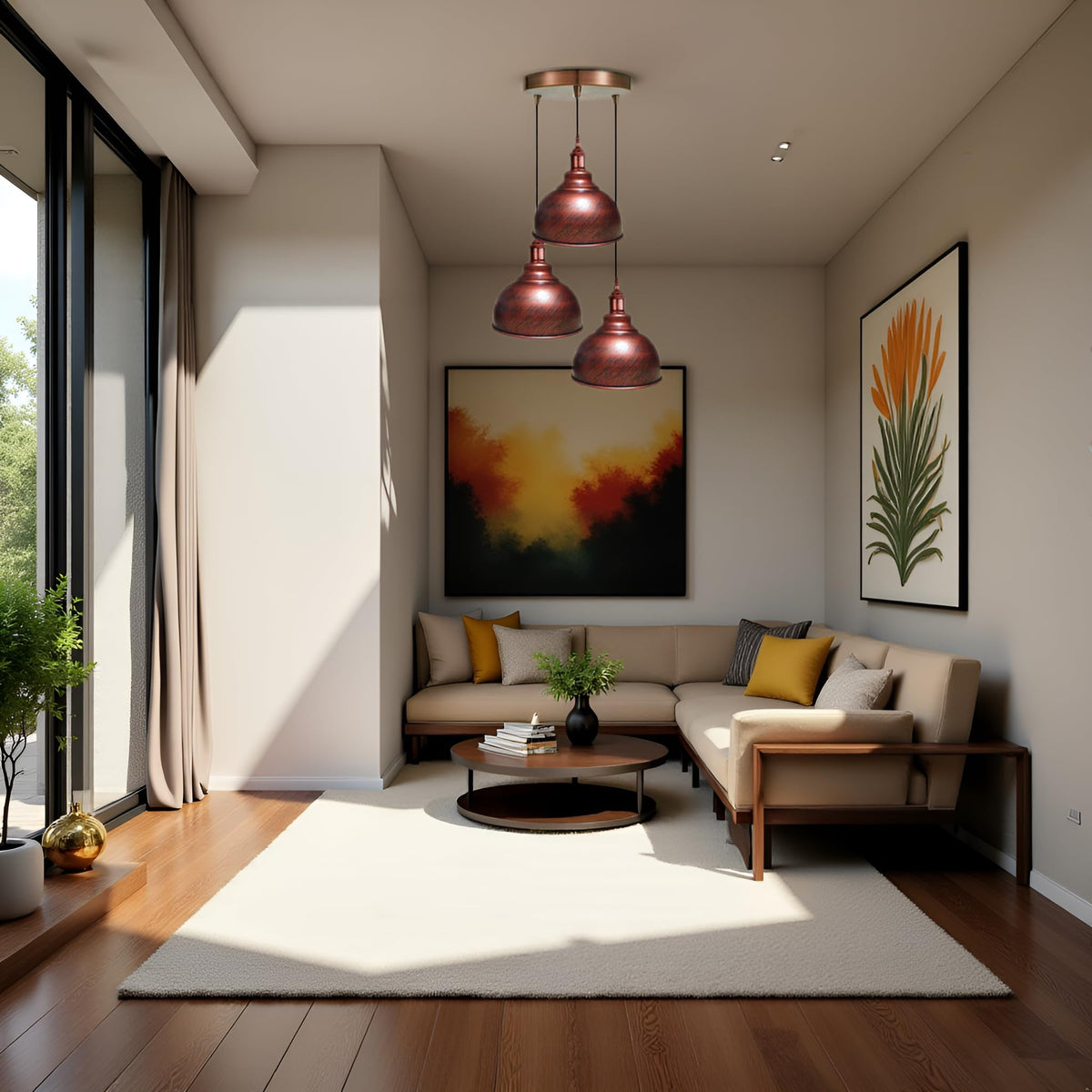 retro light pendant industrial