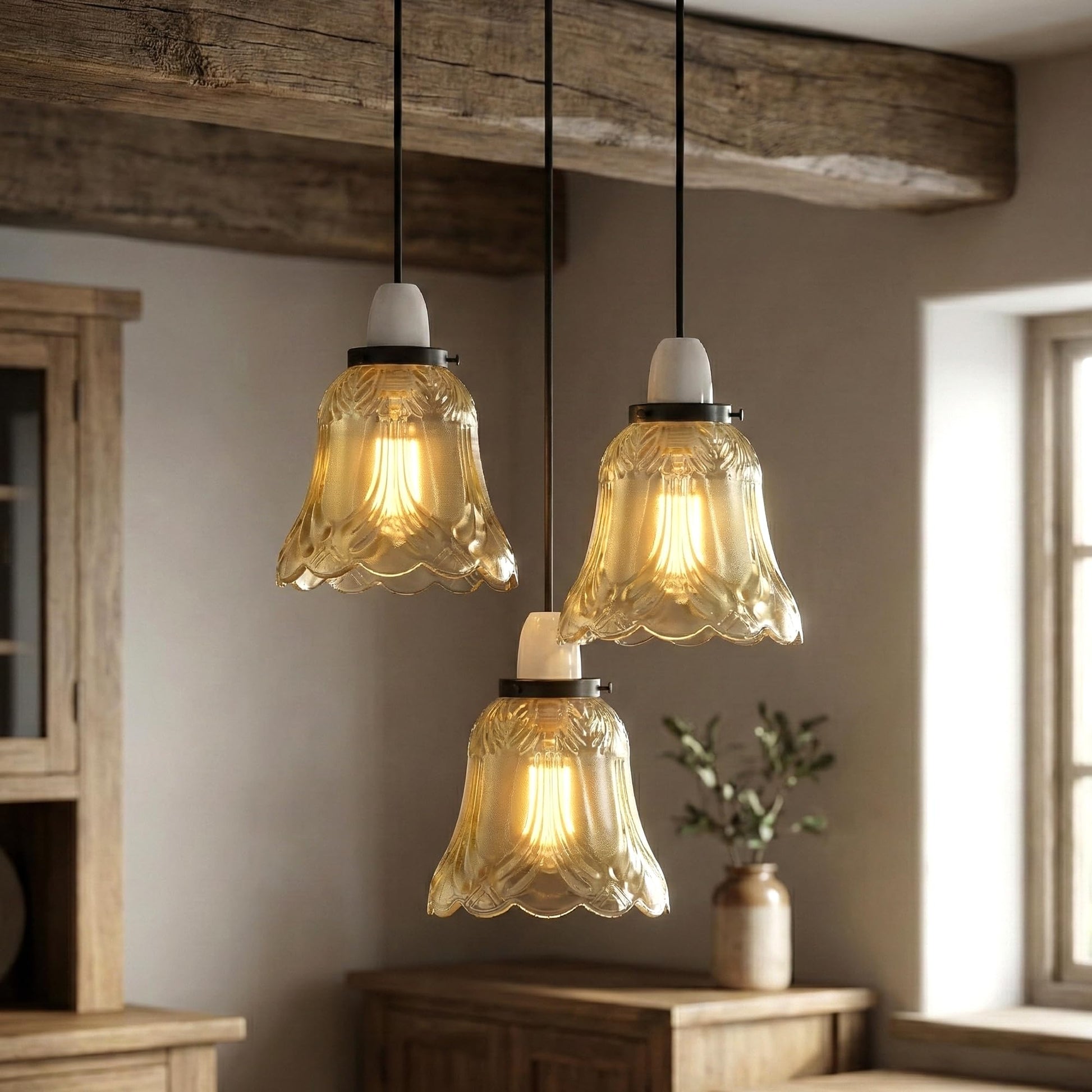 Yardenfun Glas-Lampenschirm Im Vintage-Stil – Tropfenförmige Deckenleuchten- Abdeckung Für E27-Fassung, Dekorativ, Für Zuhause & Hotels Yardenfun Lampenschirm Glas
