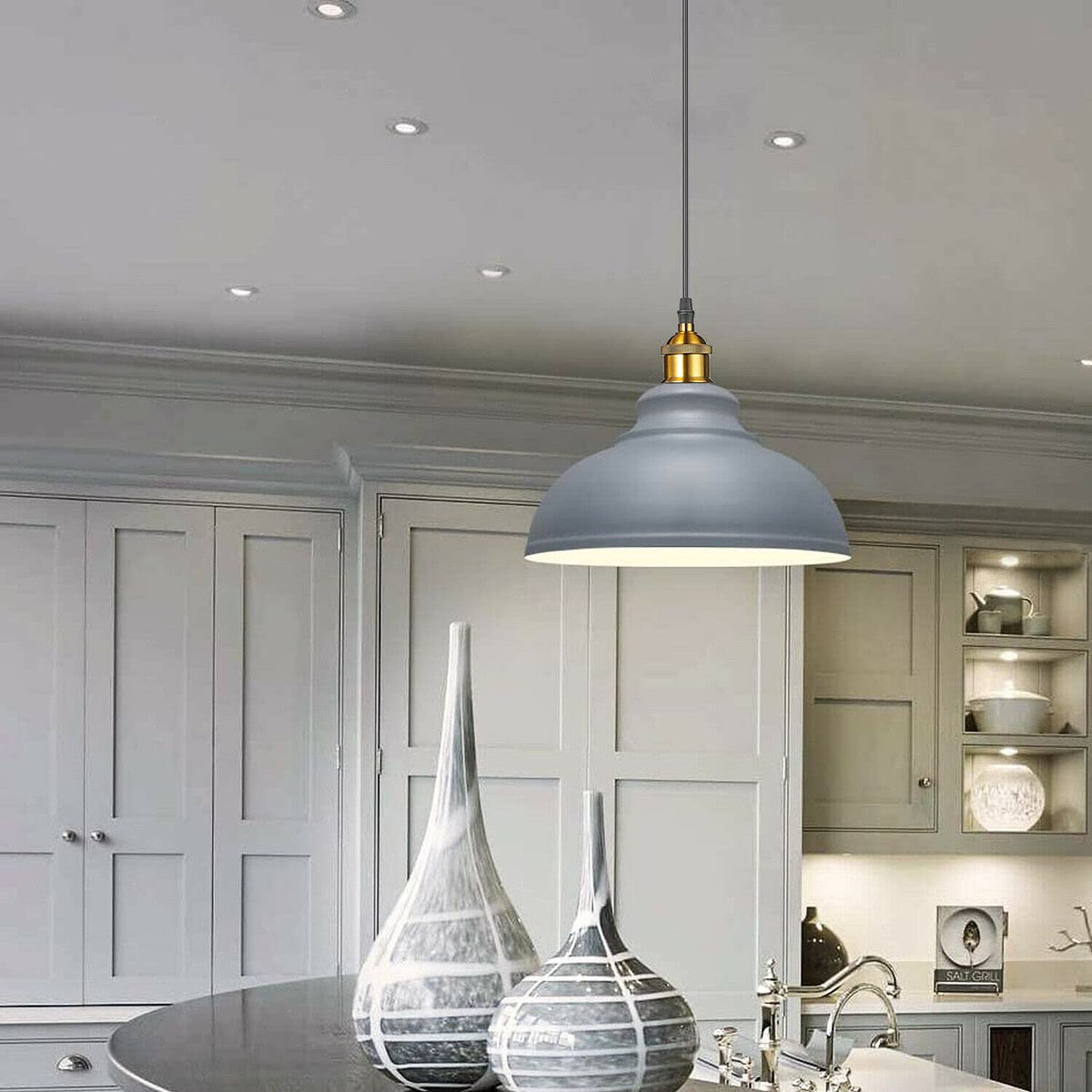 vintage hanging industrial led