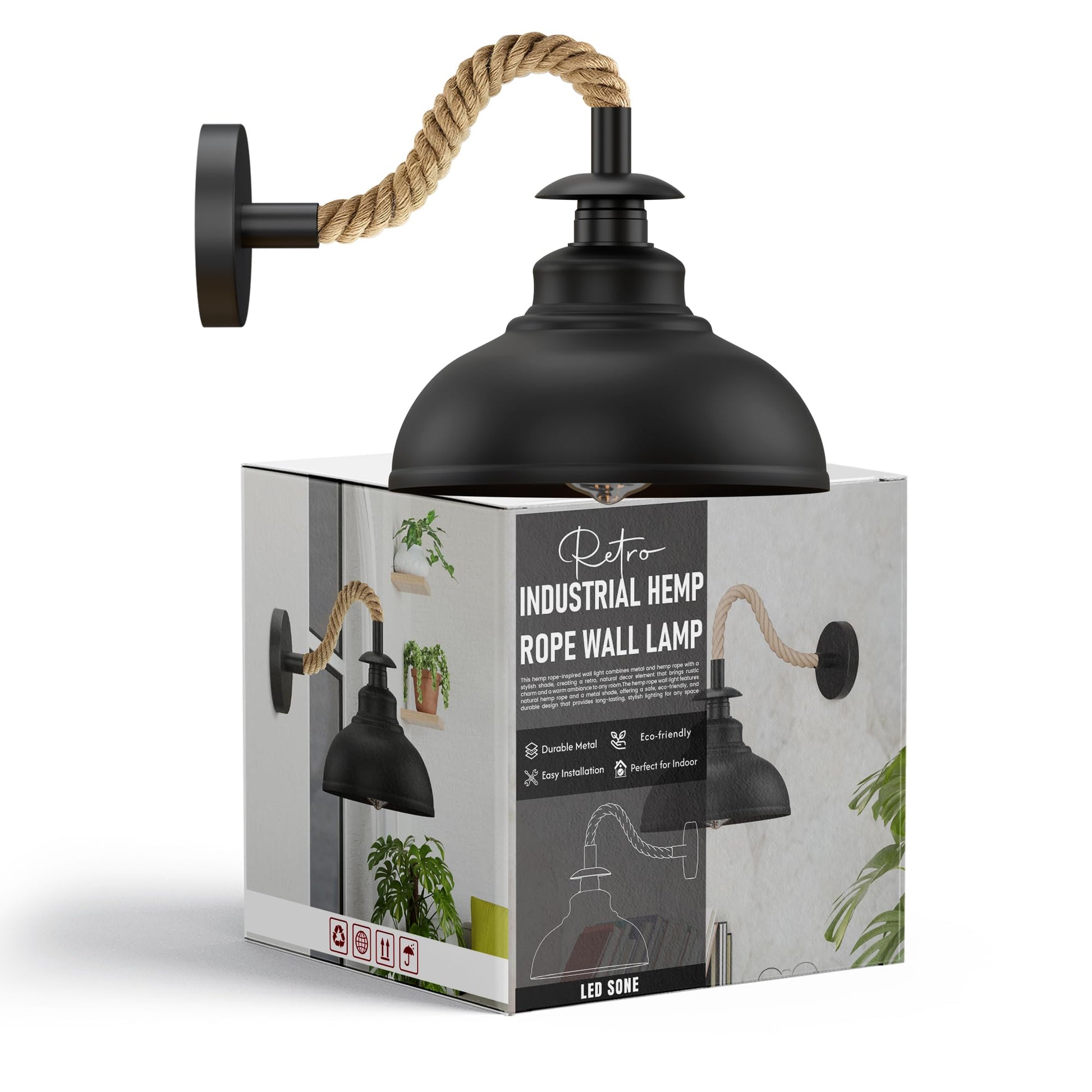 lamp industrial wall led