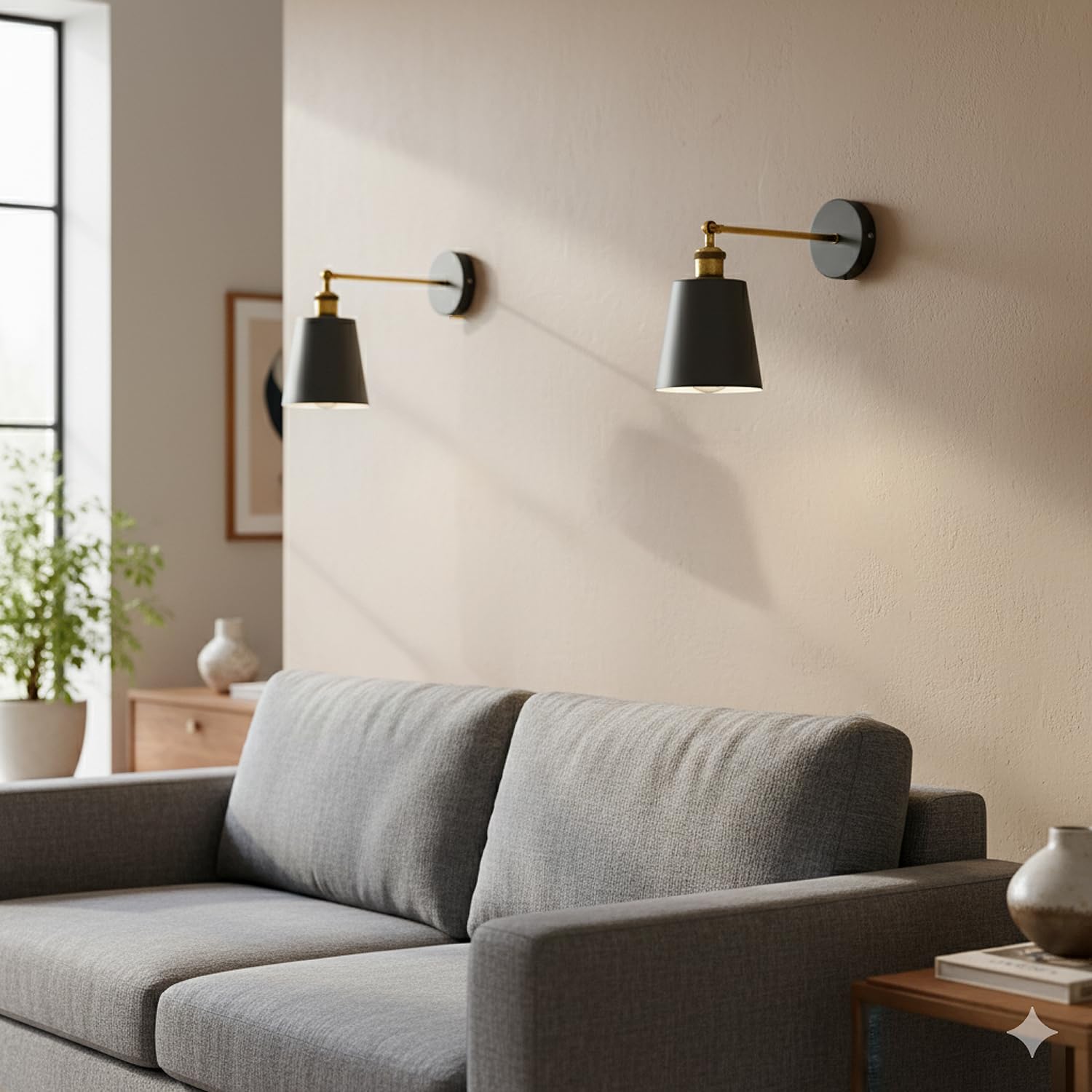 style metal retro shade indoor