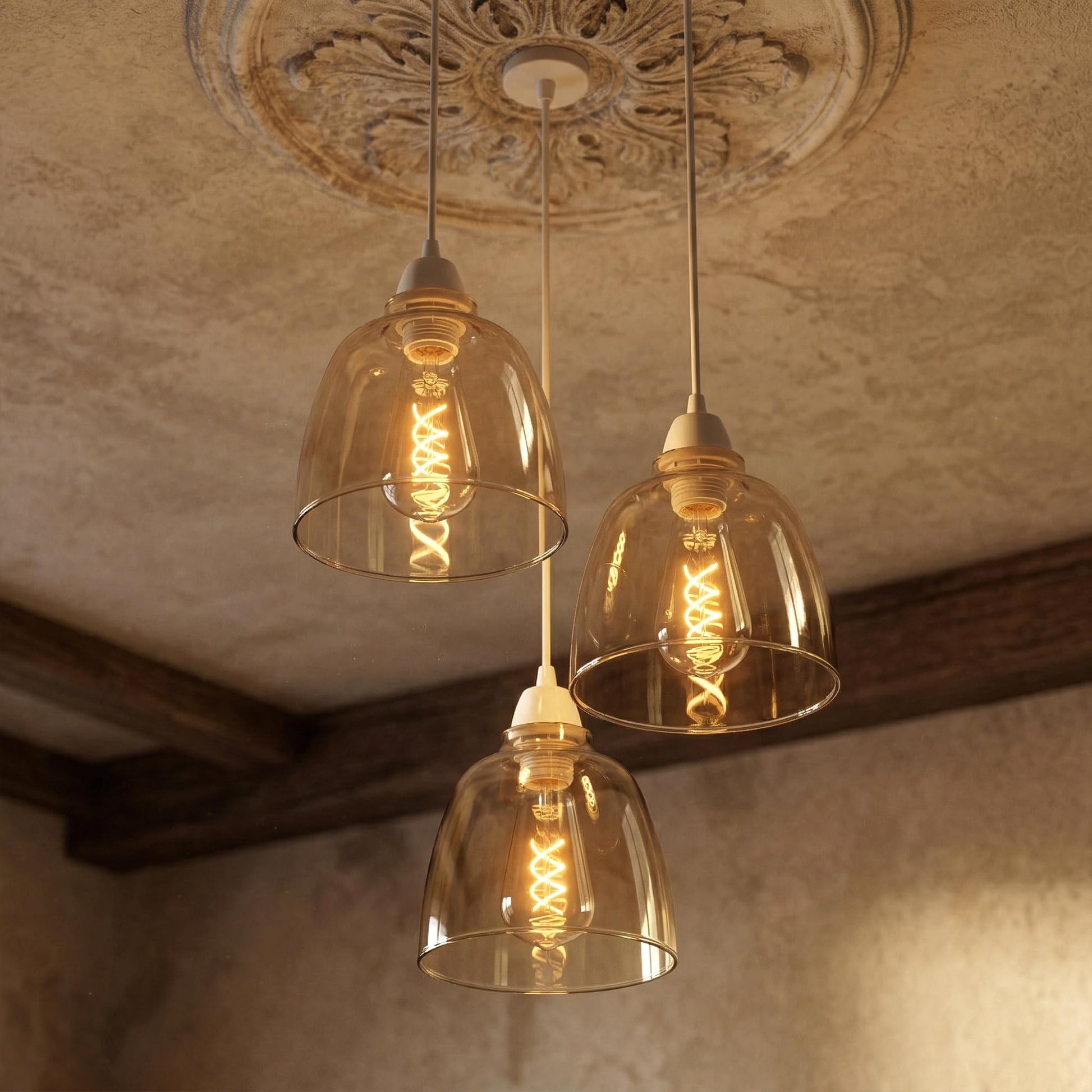 shade modern glass light ceili