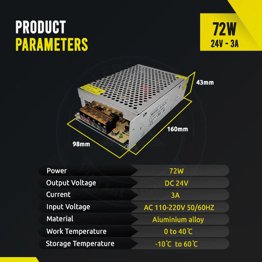 72W 24V Netzteil