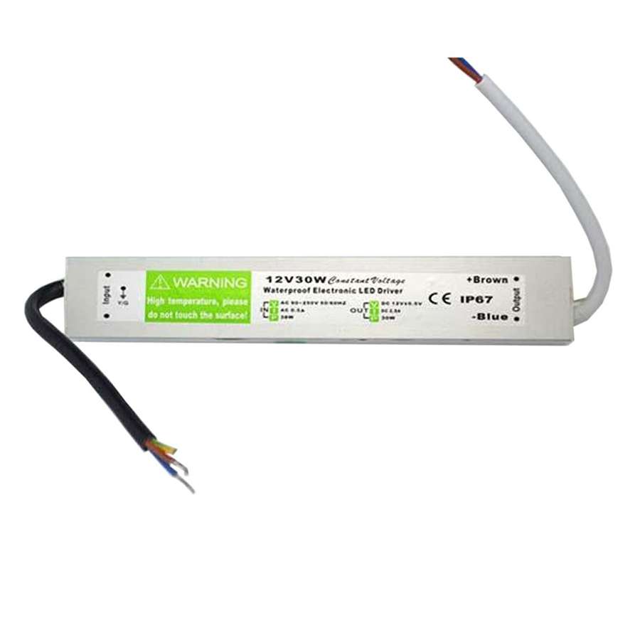 Funktion des wasserdichten DC12V IP67 30W LED-Treiber-Netzteiltransformators