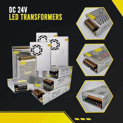 LED-Streifentransformator 300 W 24 V DC-Adapter IP20 Konstantspannungsnetzteil