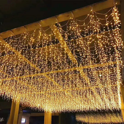 Kerst LED Gordijn String Light Decoraties voor thuis~2804