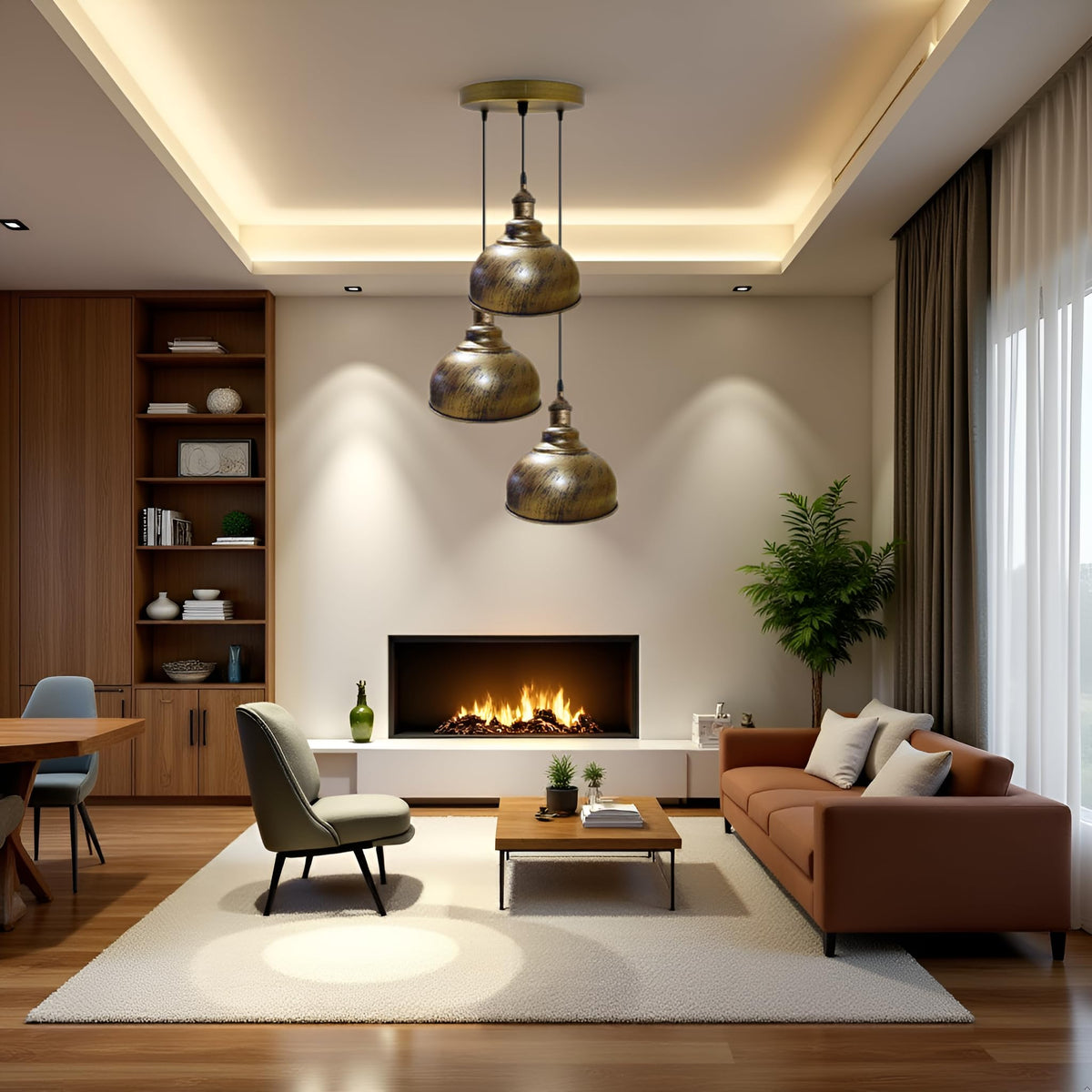 pendant light retro industrial