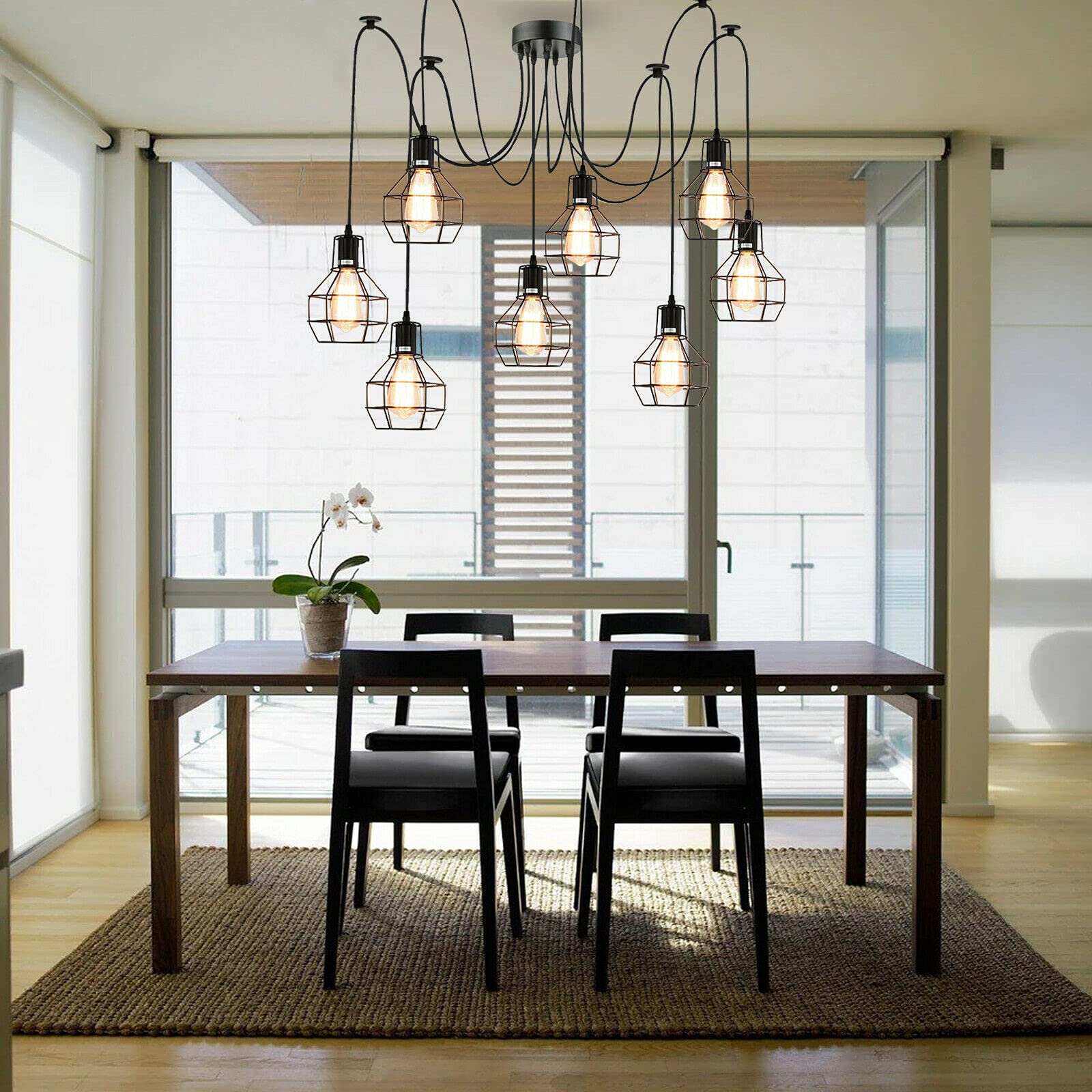 led light ceiling with industr