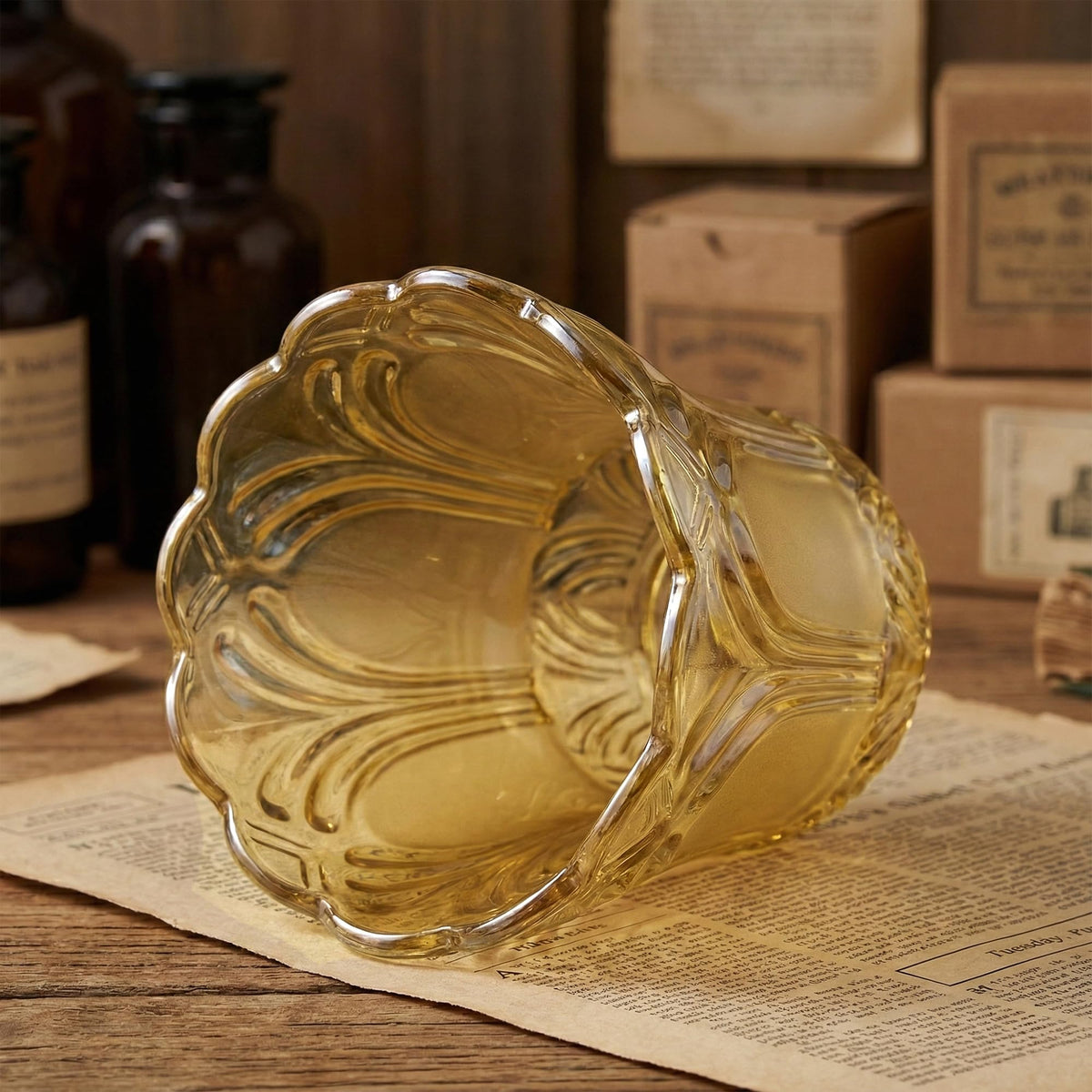 Yardenfun Glas-Lampenschirm Im Vintage-Stil â Ersatz-Deckenlampenabdeckung FĂŒr Pendelleuchten, Passend FĂŒr E27-Fassung â FĂŒr Zuhause