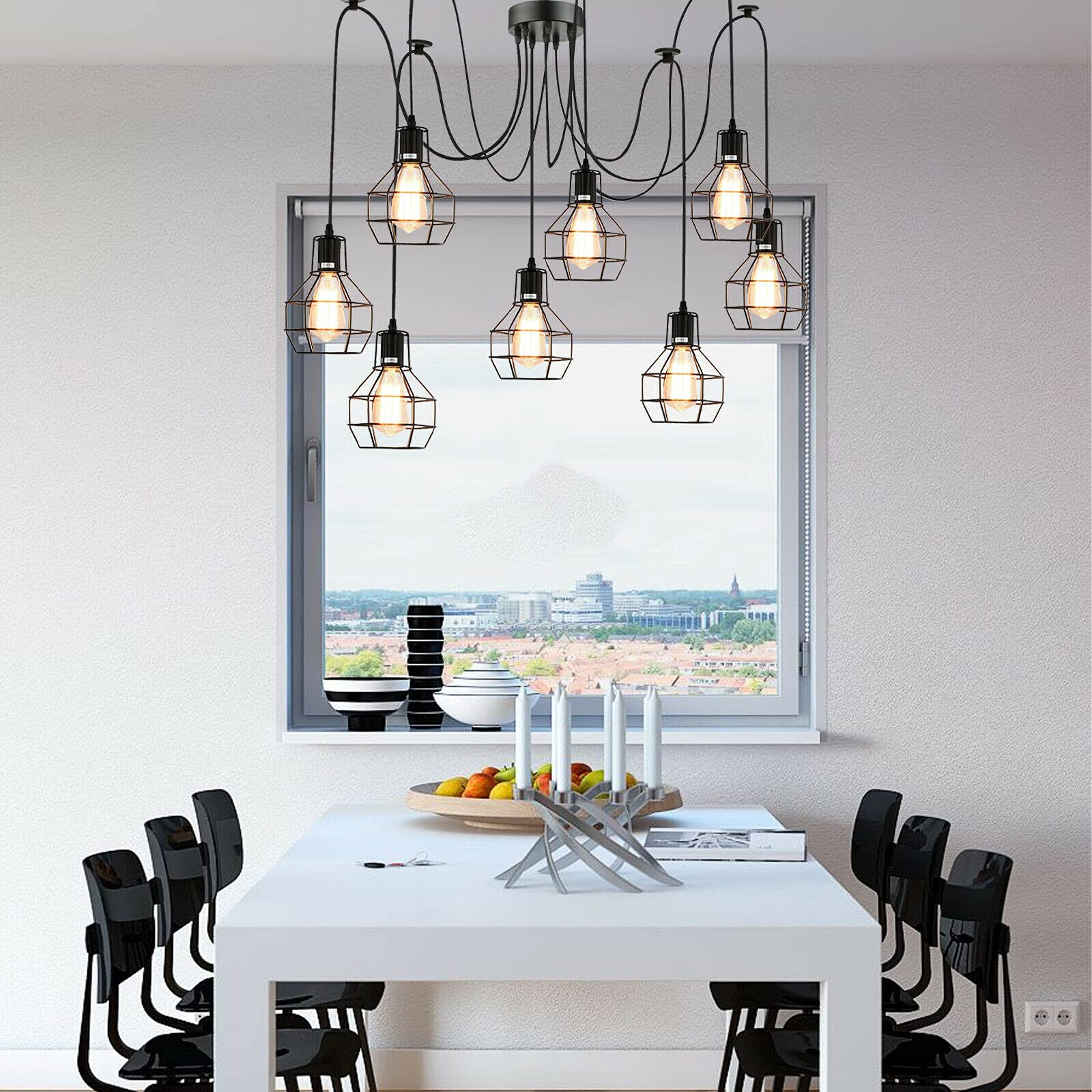 led light ceiling with industr