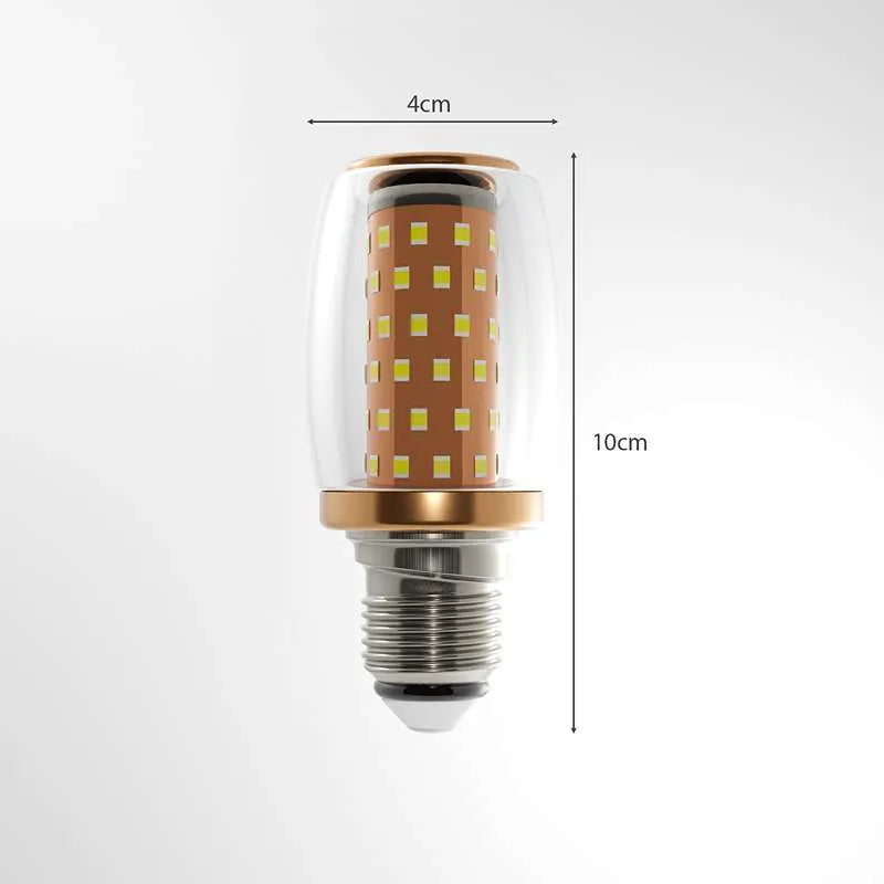 Flicker Corn Light 16W E27-Sockel LED-Chip mit dreifachem Farbwechsel für den Home-Indoor-Stil~2610