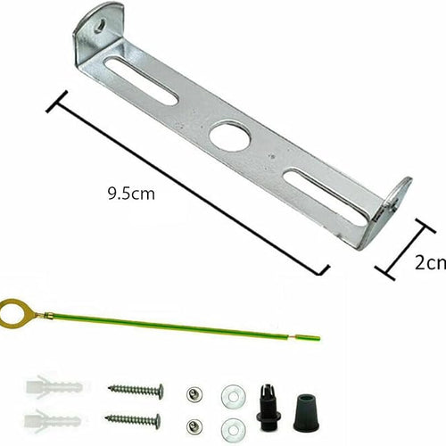 Deckenrosen-Befestigungsplatte mit Zubehör, 95mm Beleuchtung~1739