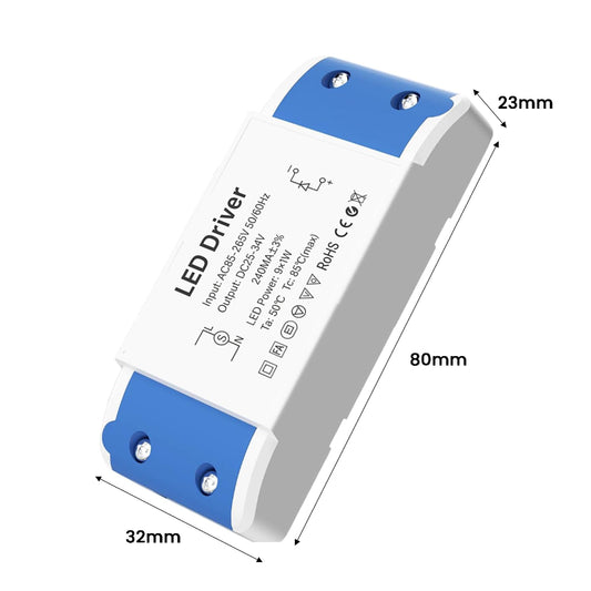 9W Konstantstrom 280mA
