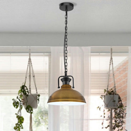 Verstellbare Vintage Hänge-Deckenleuchte – E27 Pendelleuchte~3043