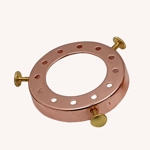 Lampshade Ring Ø 70mm Lamp Holder with Screws Lampshade Cap ~2821