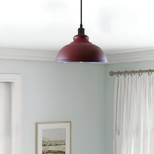 Industrie Pendelleuchte & Hangelampen mit Schirm Ø 29cm~2948