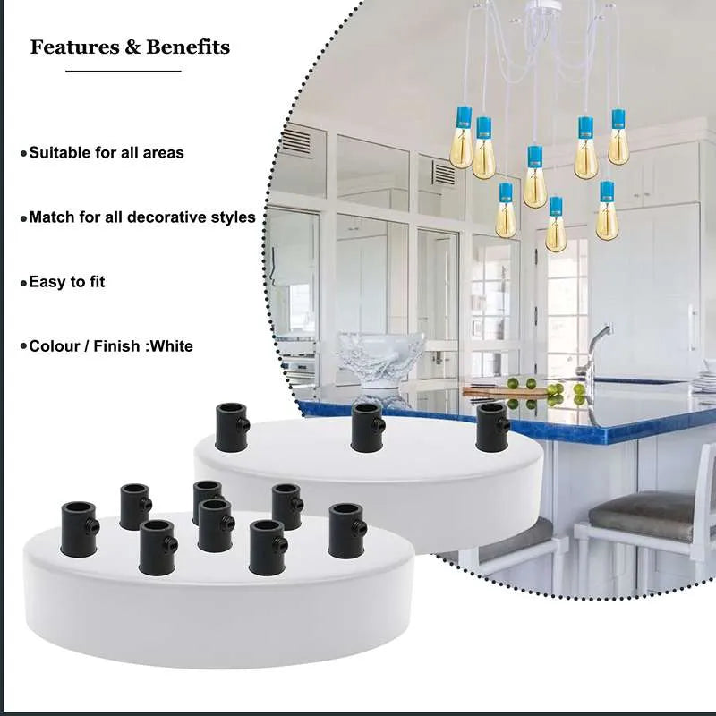 Baldachin Hängelampe DIY
