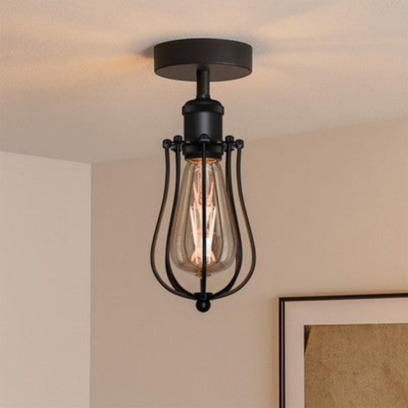 Ballondrahtkäfig Deckenleuchte