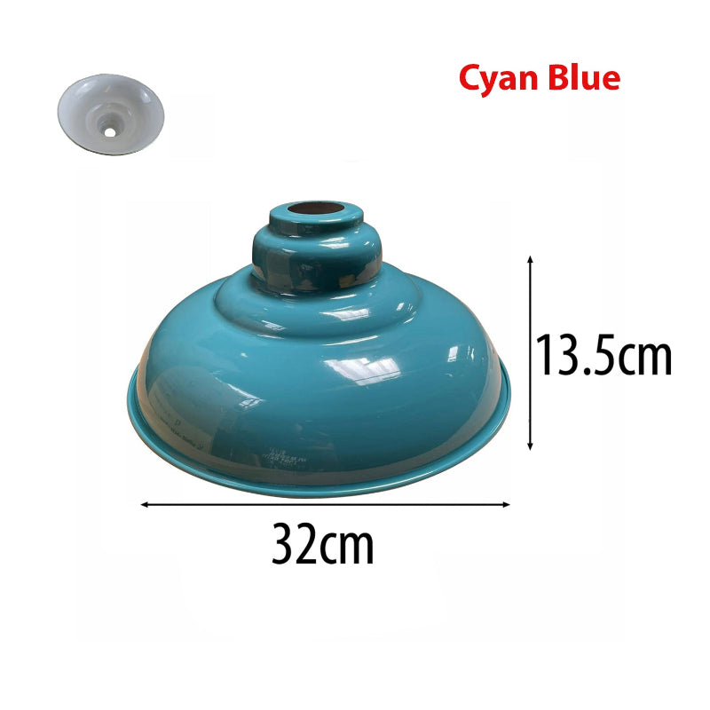 Blau lampenschirm metall für Decken