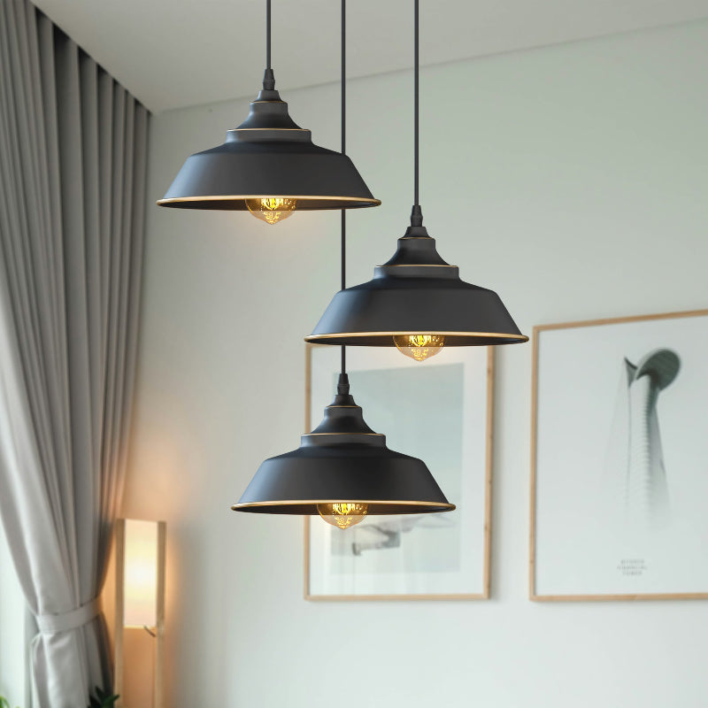 Bunte 3er Deckenleuchte für moderne Küchen und Bars