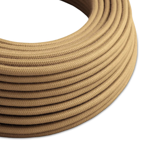 Vintage Textilkabel 2-adriges Rundkabel für Lampen~2668