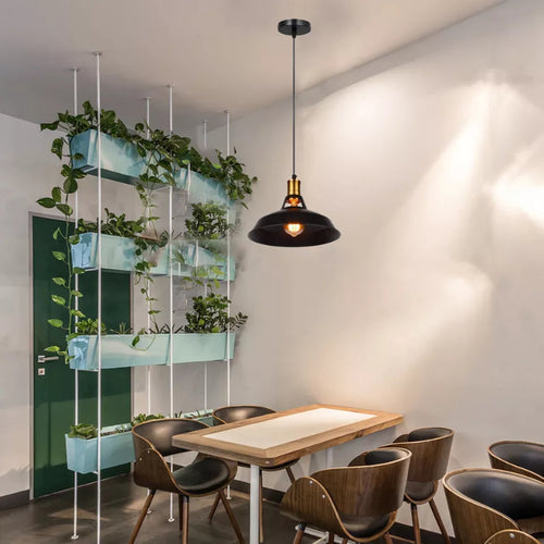 Paralume nero per lampade a sospensione e lampade a sospensione ~1728