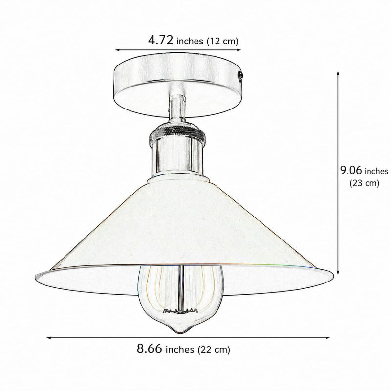 Deckenlampe Industrial Style