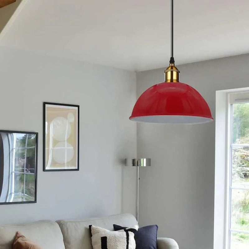 Deckenlampe Industrie-Design farbig
