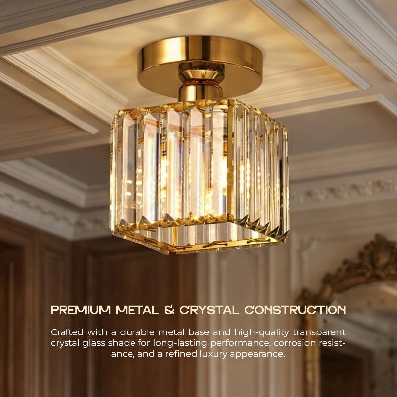Deckenlampe Kristall