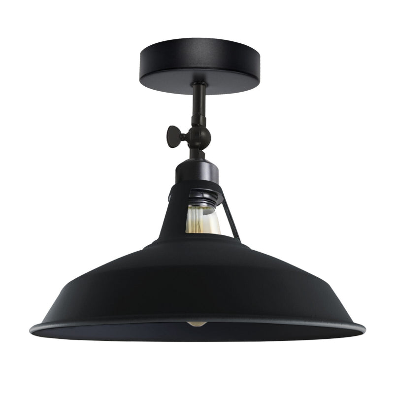 Deckenlampe Schwarz Retro