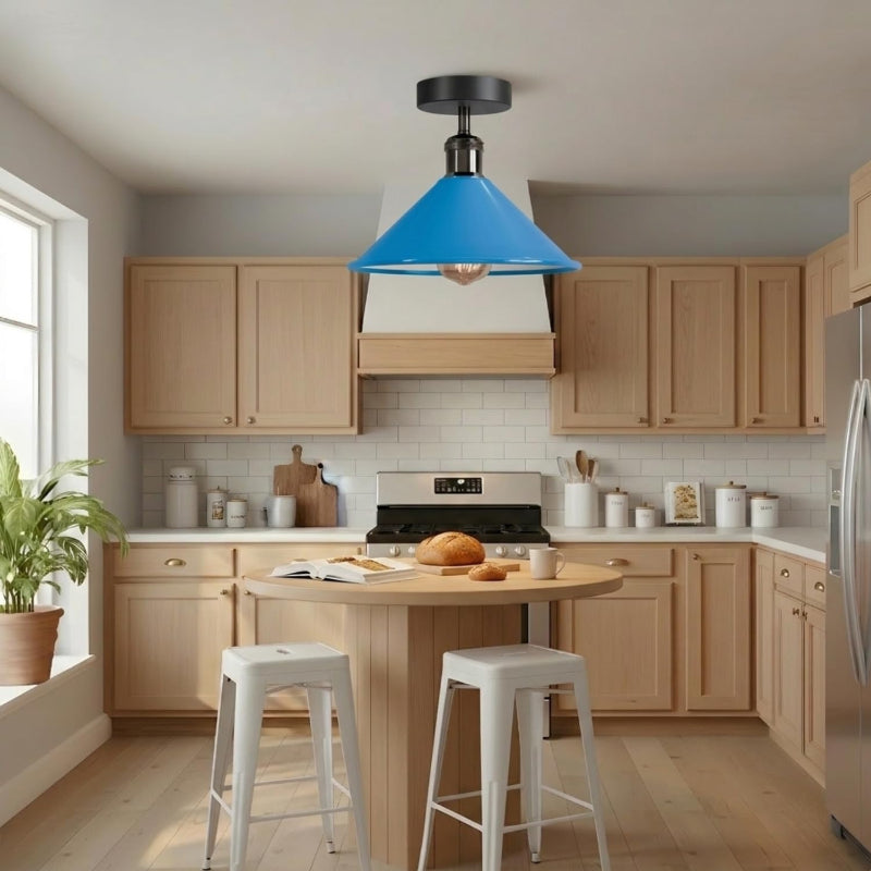Deckenlampe farbig