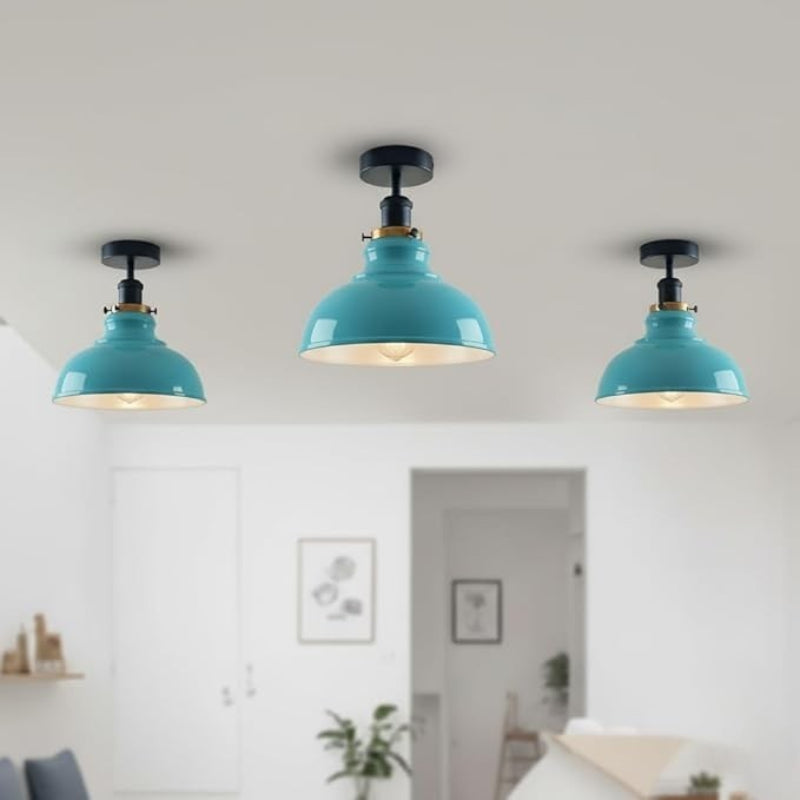 Deckenlampe farbig E27 Metall