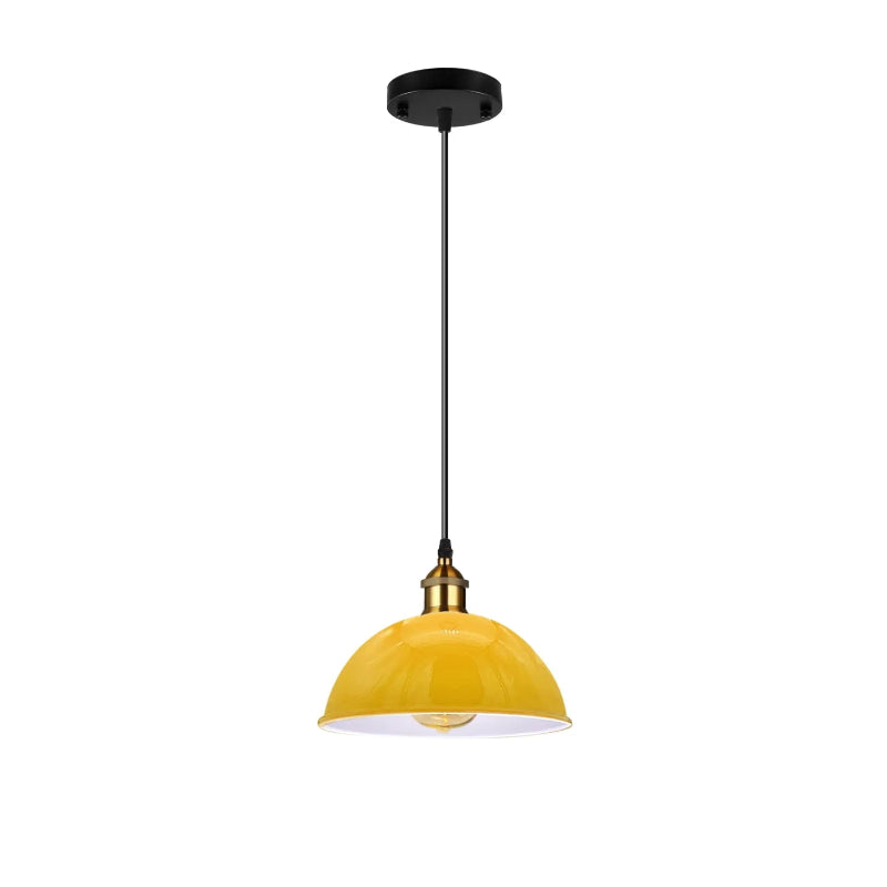 Deckenlampe mit 22cm Schirm und 95cm Kabel