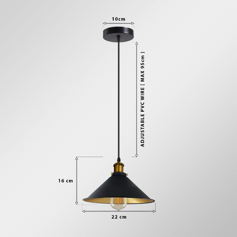Deckenleuchte Balken schwarz